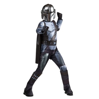 Official Youth Deluxe Costume The Mandalorian, Medium