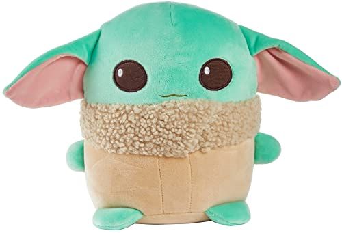 Cuutopia 10" Grogu Plush Pillow Doll - Mandalorian Inspired, Collectible for Kids 3+