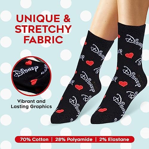 Stitch Socks Women The Mandalorian, Calf Length, Multi