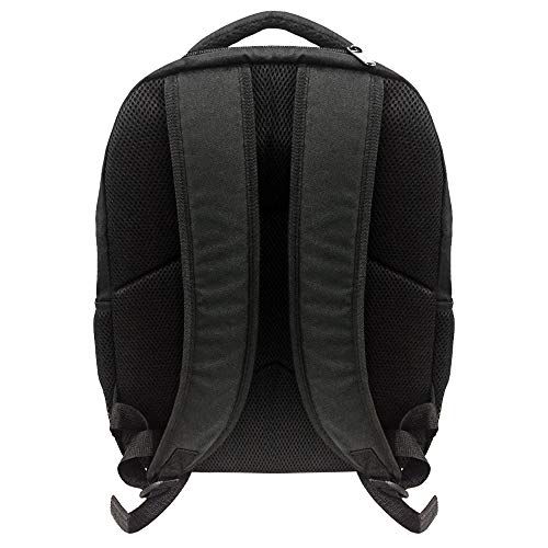 18 INCH AIR MESH PADDED BACKPACK - BLACK MANDALORIAN (Mando Child Blue), Mandalorian