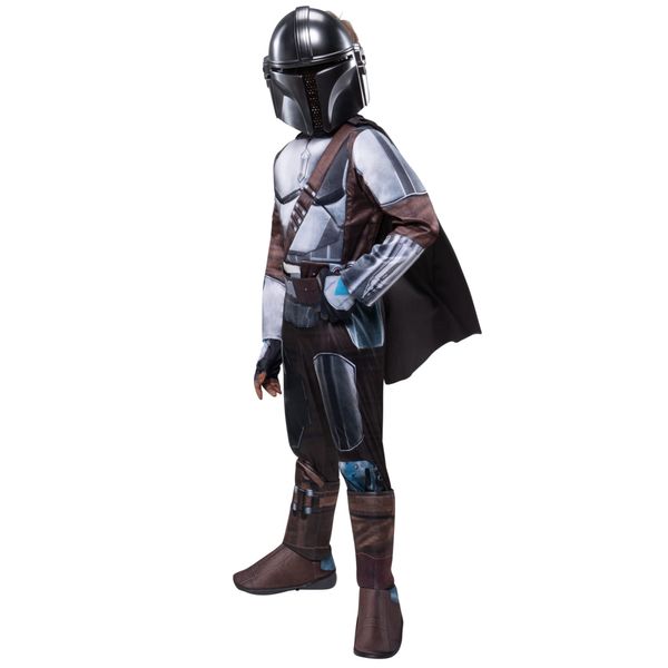 Official Youth Deluxe Costume The Mandalorian, Medium