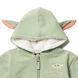 The Child Infant Fleece Zip Up Hoodie The Mandalorian, Green, 18 Months