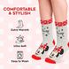 Stitch Socks Women The Mandalorian, Calf Length, Multi