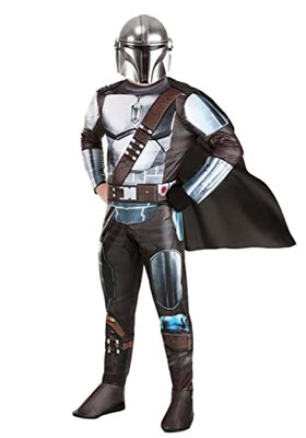 Deluxe Adult Mandalorian Costume - Officially Licensed, Size 2X, Mens Halloween Costume