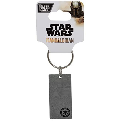 004404R01 Mandalorian Beskar Armor Metallic Keychain