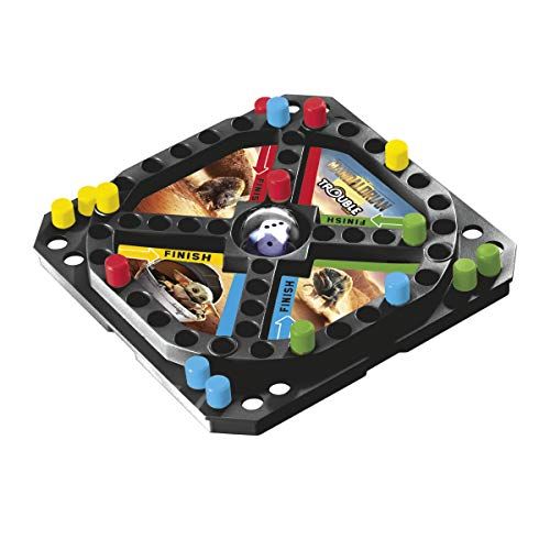 Trouble Board Game - The Mandalorian Edition for Kids (Grab and Go Travel)