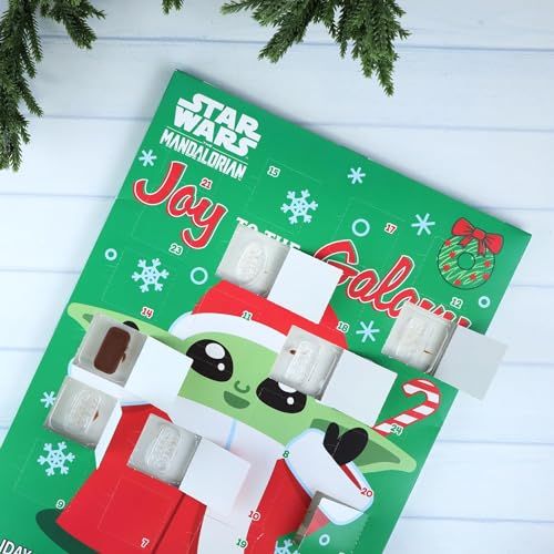 2023 Mandalorian Christmas Chocolate Advent Calendar - 13 3/4 Inches