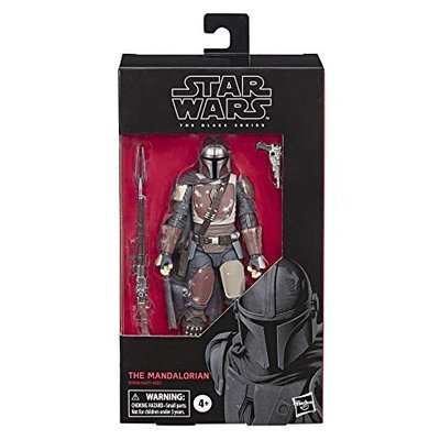 Black Series Mandalorian 6" Collectible Action Figure - Toy for Kids 4 & Up