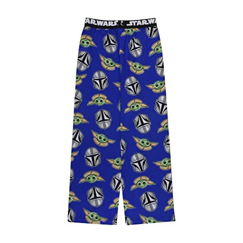 Boys Pajama Bottom Pants The Mandalorian, Star Child, Large US