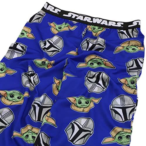 Boys Pajama Bottom Pants The Mandalorian, Star Child, Large US