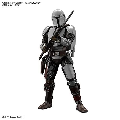 Hobby 1/12 Mandalorian Beskar Armor Model Kit - Grey, Black