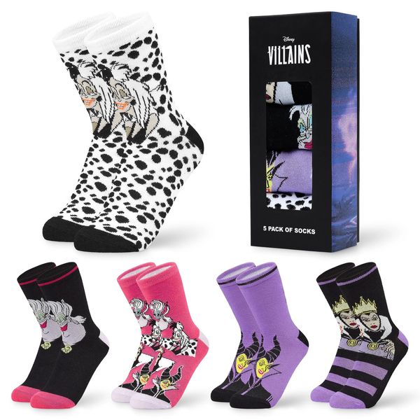 Stitch Socks Women The Mandalorian, Calf Length, Purple/Pink Villians