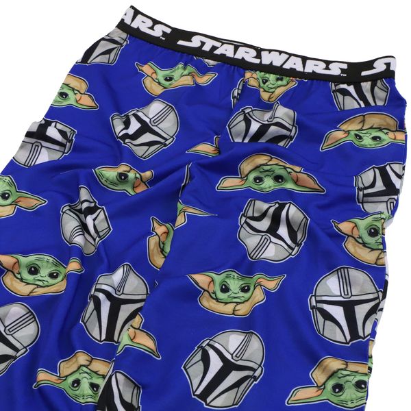 Boys Pajama Bottom Pants The Mandalorian, Medium