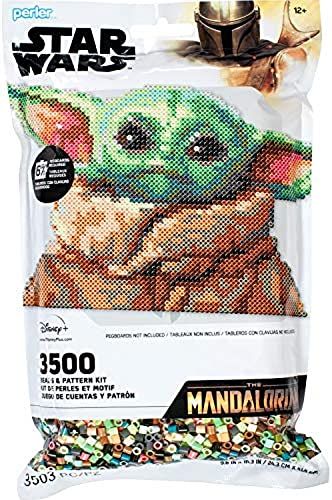 8011149 The Mandalorian Baby Yoda Fuse Bead Kit - 3503pcs, 3500 Pieces