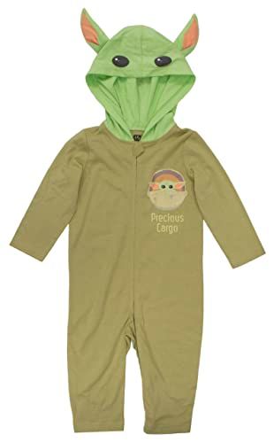 The Mandalorian The Child Infant Costume Coverall Green 18-24 Months
