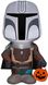 3.5 ft Tall Airblown Halloween Decoration - The Mandalorian Star Wars