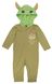 The Mandalorian The Child Infant Costume Coverall Green 18-24 Months