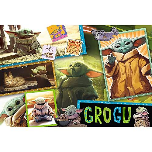 15411 Mandalorian Baby Yoda Grogu 160 Pieces Jigsaw Puzzle for Kids