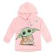 Toddler Girls' Pullover Fleece Hoodie and Leggings Outfit Set - Pink/Green, Size 4T, The Mandalorian The Child