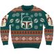 Boba Fett Winter Holiday Sweater, Medium, Green