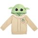 Little Boys Fleece Pullover Hoodie KHAKI 78 - The Mandalorian Baby Yoda