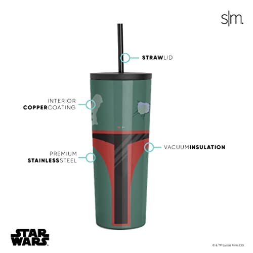 Insulated Tumbler Cup with Flip Lid, The Mandalorian, 24oz