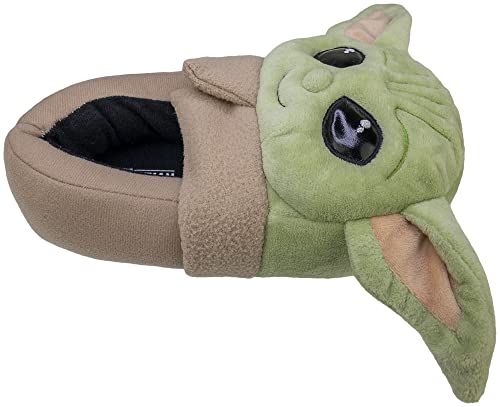 The Mandalorian, Grogu Baby Yoda Boys Slipper Full Body - Kids Size 2/3