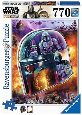 Helmet 770 Piece Large Format Jigsaw Puzzle for Adults - Every Piece is Unique, Softclick Technology, The Mandalorian