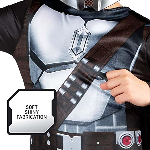 Deluxe Mandalorian Costume - Boys' Halloween Costume, Officially Licensed Medium