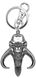 The Mandalorian Mudhorn Skull Pewter Key Ring