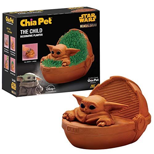 Pet Mandalorian the Child Black Box, Seed Pack, Decorative Planter