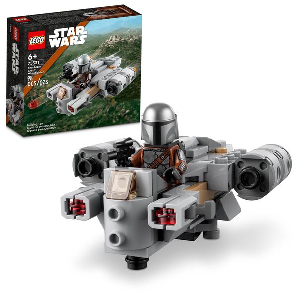 Razor Crest Microfighter 75321 Mandalorian Building Kit - Quick Build, 98 Pieces