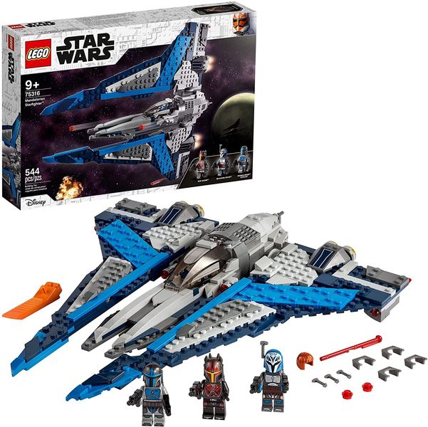 Mandalorian Starfighter 75316 Building Kit with 3 Minifigures - 544 Pieces