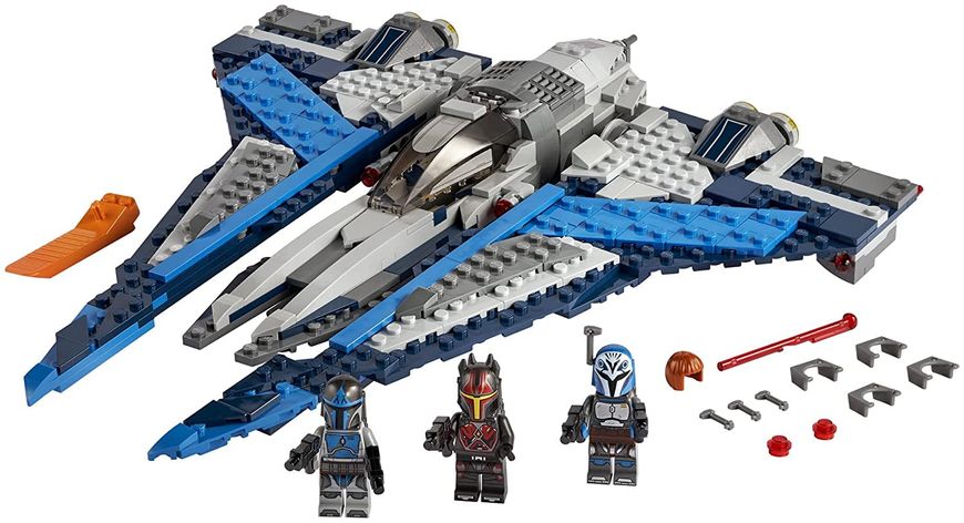 Mandalorian Starfighter 75316 Building Kit with 3 Minifigures - 544 Pieces