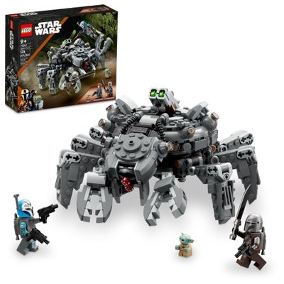 Mandalorian Spider Tank 75361 Building Set - Mech Toy with Minifigures for 9+