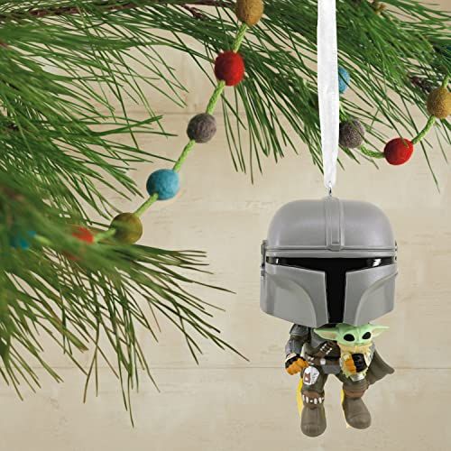 Mandalorian & The Child Funko POP - Resin Christmas Ornament