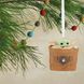Mandalorian Grogu in Bag Christmas Ornament - Resin