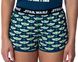 Women's The Mandalorian Baby Yoda Rather Be Napping Racerback Tank and Shorts Loungewear Pajama Set (Large) - Blue