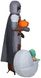 Airblown Inflatable The Mandalorian and Grogu in Pod - 6.5 ft Tall, Grey