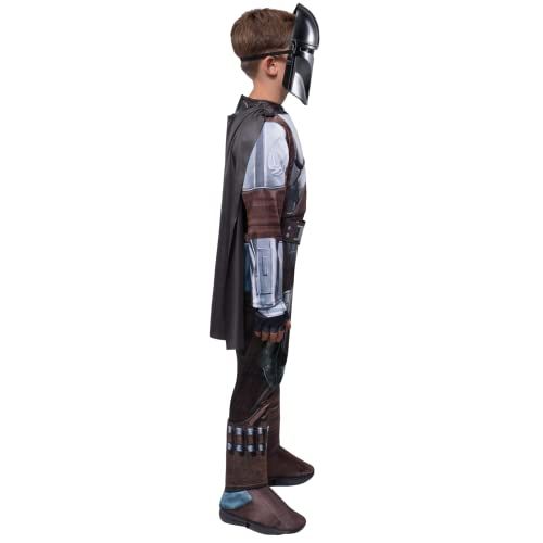 Official Youth Deluxe Costume The Mandalorian, Small