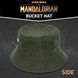 Grogu Bucket Hat, The Mandalorian Packable Travel Hat, Wide Brim Summer Hat, Green, One Size