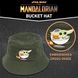 Grogu Bucket Hat, The Mandalorian Packable Travel Hat, Wide Brim Summer Hat, Green, One Size