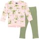 Big Girls Fleece Sweatshirt Legging Set The Mandalorian, Pink/Green 10-12