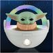 Baby Yoda LED Night Light - Color Changing, Battery Operated, Mandalorian Themed, for Bedside and More