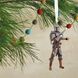 Mandalorian Themed Christmas Tree Ornament