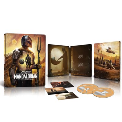 The Mandalorian - Season 1, Blu-ray, Limited Edition Steelbook, All Episodes, 2 Disc Box Set