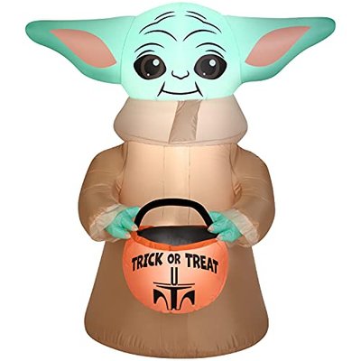 Halloween Air Blown Inflatable - The Child with Treat Bucket, The Mandalorian