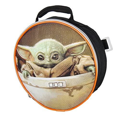 5-Piece 16" Backpack Lunch Bag Mega Set - The Mandalorian Baby Yoda "This Is The Way"