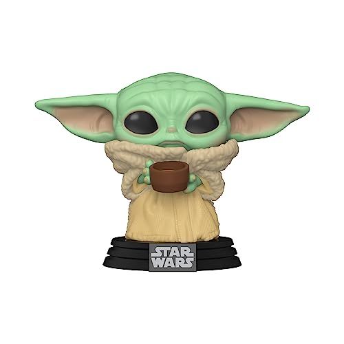 Pop Mandalorian The Child with Cup Figure