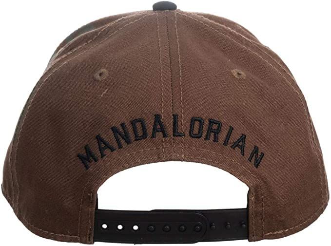 Grogu Pre-Curved Snapback Hat The Mandalorian